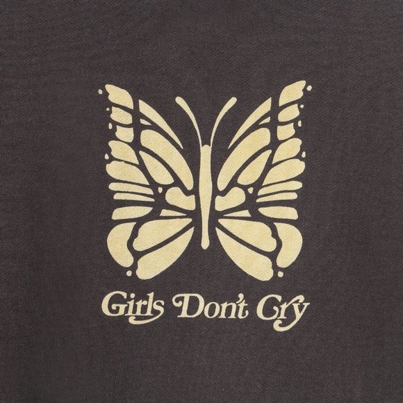 Girls Don’t Cry x Needles Hoodie XL Brown - Picture 3 of 5